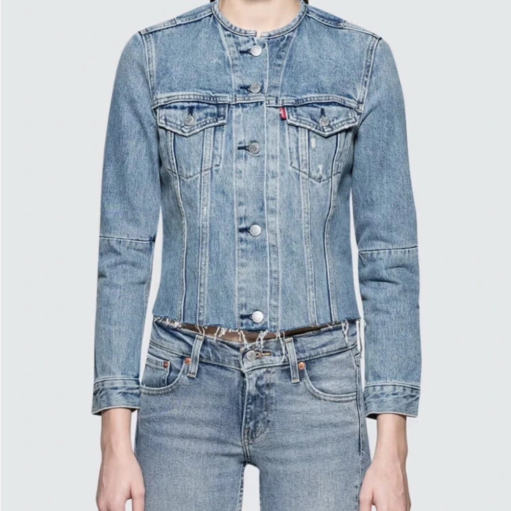 Levi's Altered Trucker Jacket in Light Blue